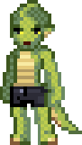 Male Reptilian (Green)